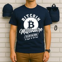 Bitcoin Millionaire In Crypto We Trust T-Shirt