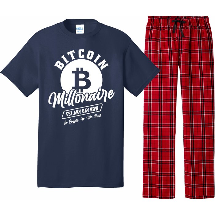 Bitcoin Millionaire In Crypto We Trust Pajama Set