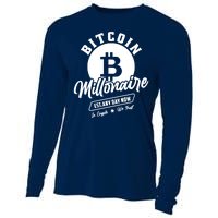 Bitcoin Millionaire In Crypto We Trust Cooling Performance Long Sleeve Crew