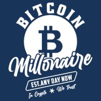 Bitcoin Millionaire In Crypto We Trust Cooling Performance Long Sleeve Crew