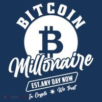 Bitcoin Millionaire In Crypto We Trust Premium T-Shirt