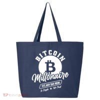 Bitcoin Millionaire In Crypto We Trust 25L Jumbo Tote