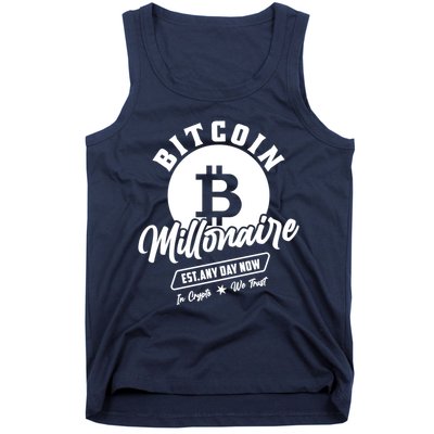 Bitcoin Millionaire In Crypto We Trust Tank Top