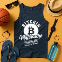 Bitcoin Millionaire In Crypto We Trust Tank Top