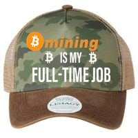 Bitcoin Mining Is My Full Time Job Legacy Tie Dye Trucker Hat