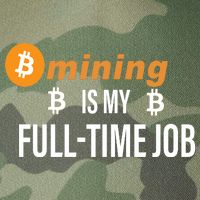 Bitcoin Mining Is My Full Time Job Legacy Tie Dye Trucker Hat