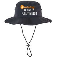 Bitcoin Mining Is My Full Time Job Bucket Hat