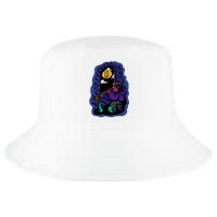 Bitcoin Moon Cartoon Cool Comfort Performance Bucket Hat