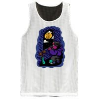 Bitcoin Moon Cartoon Mesh Reversible Basketball Jersey Tank