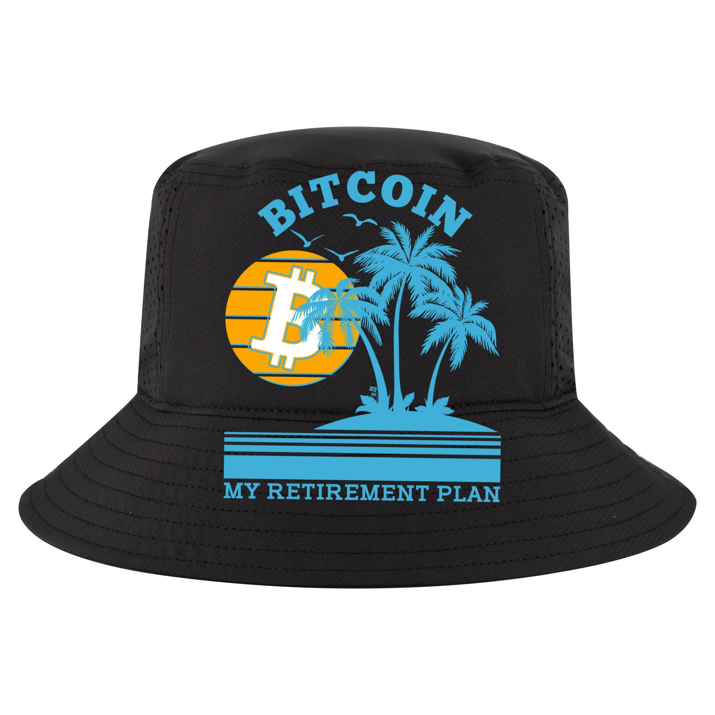 Bitcoin My Retirement Plan Cooling Performance Crew T-Shirt