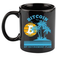Bitcoin My Retirement Plan 11oz C Handle Ceramic Mug