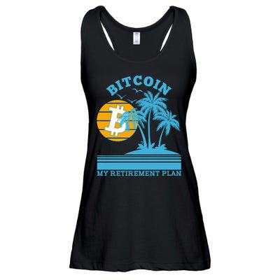 Bitcoin My Retirement Plan Ladies Essential Flowy Tank