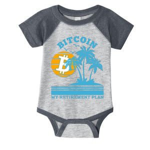 Bitcoin My Retirement Plan Infant Baby Jersey Bodysuit