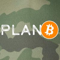 BitCoin PlanB Legacy Tie Dye Trucker Hat