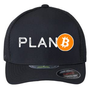 BitCoin PlanB Flexfit Unipanel Trucker Cap