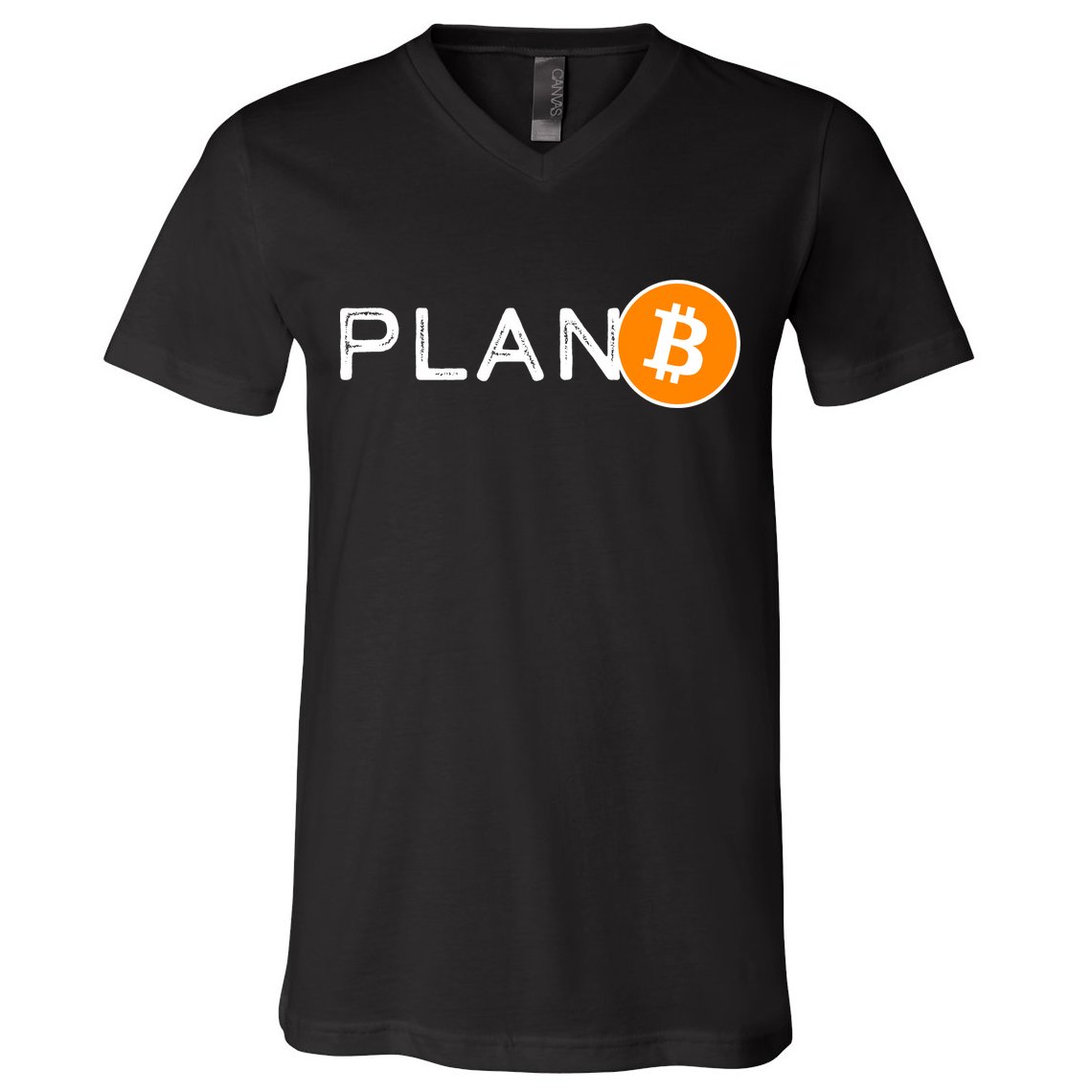 BitCoin PlanB V-Neck T-Shirt