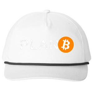 BitCoin PlanB Snapback Five-Panel Rope Hat