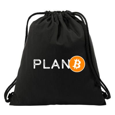 BitCoin PlanB Drawstring Bag