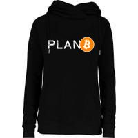 BitCoin PlanB Womens Funnel Neck Pullover Hood