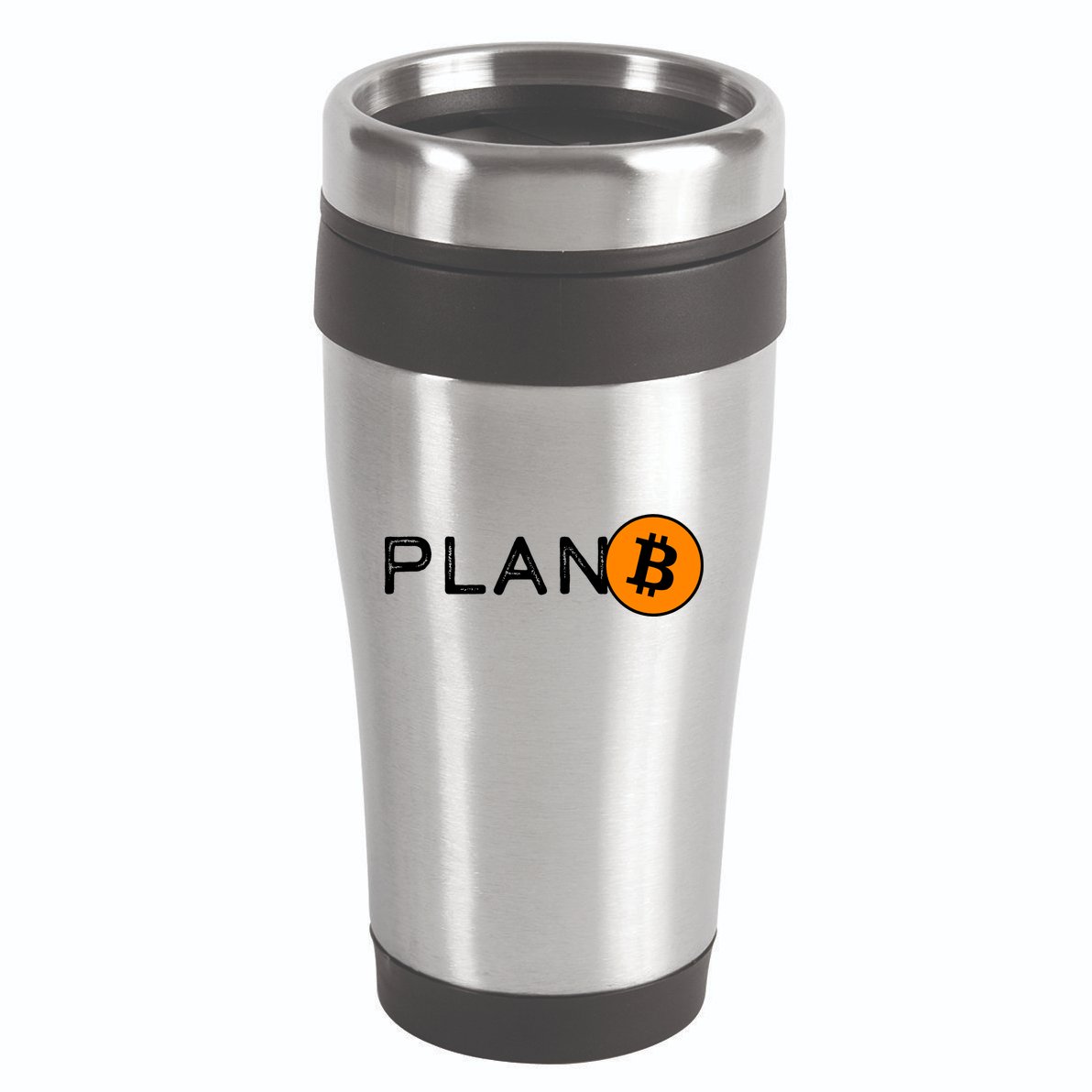 BitCoin PlanB 16oz Travel Tumbler