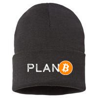 BitCoin PlanB Sustainable Knit Beanie