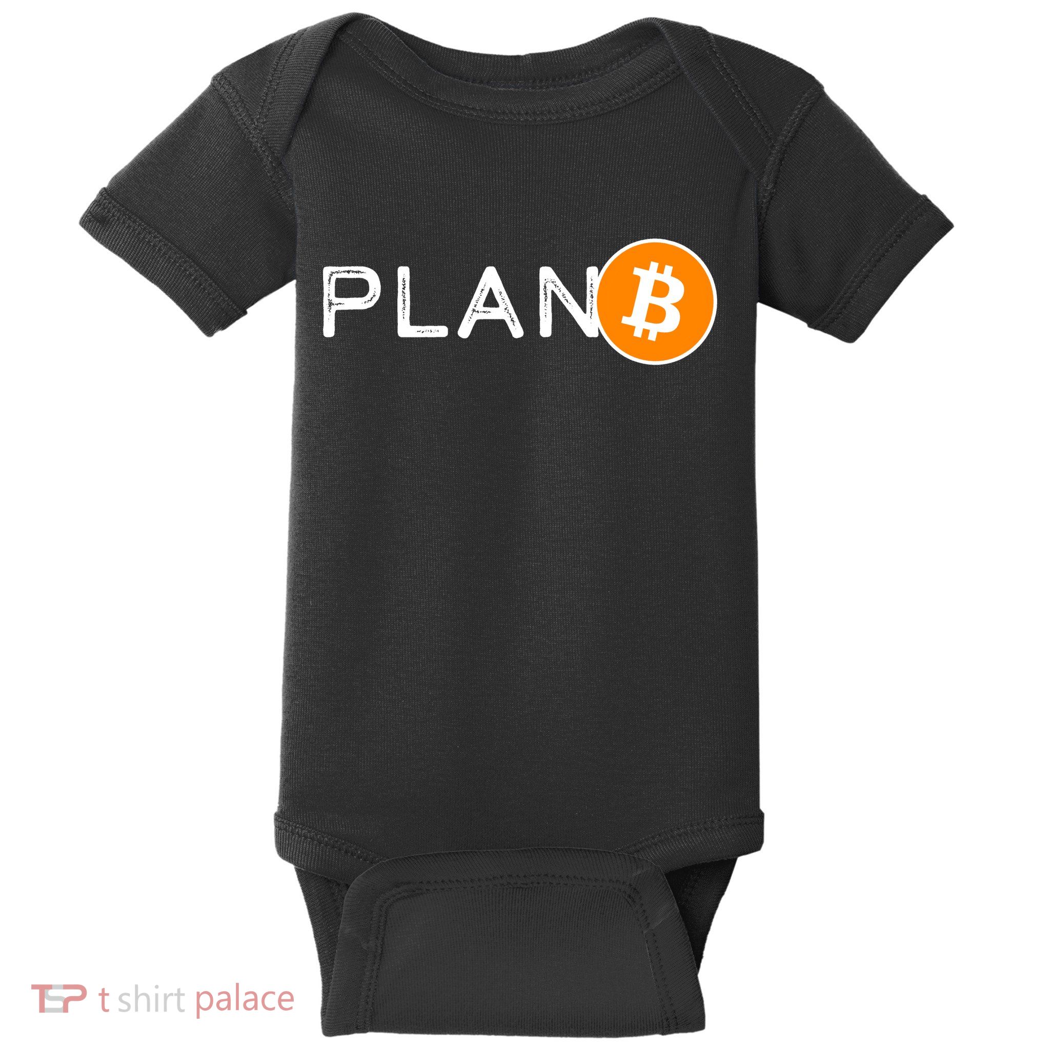 BitCoin PlanB Baby Bodysuit