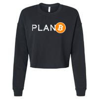 BitCoin PlanB Cropped Pullover Crew