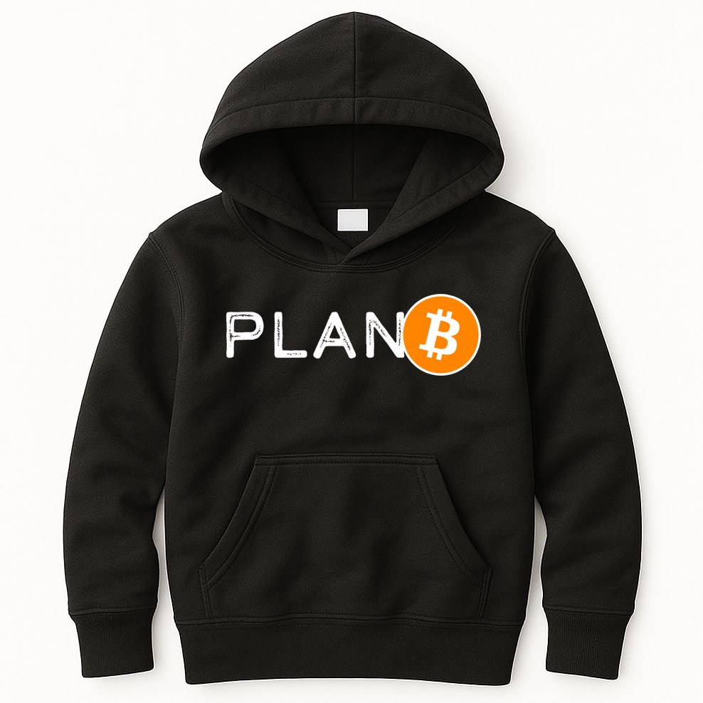 BitCoin PlanB Kids Hoodie