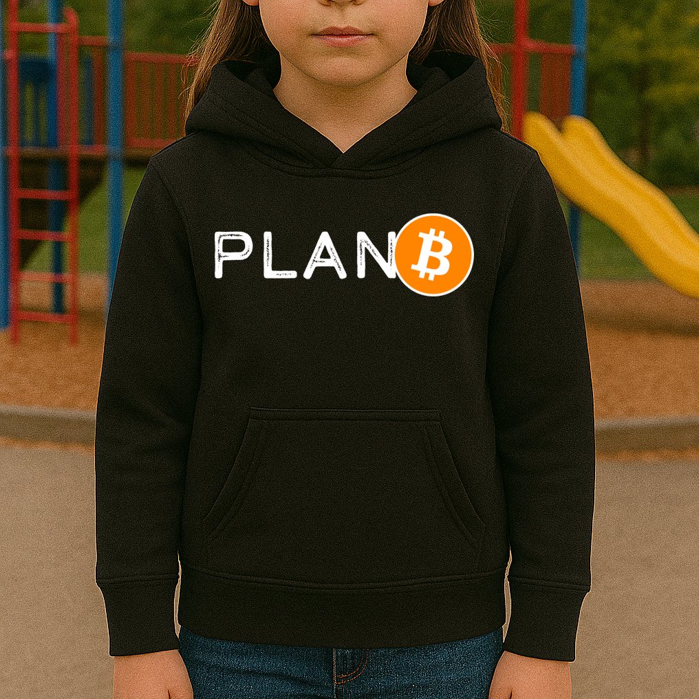 BitCoin PlanB Kids Hoodie