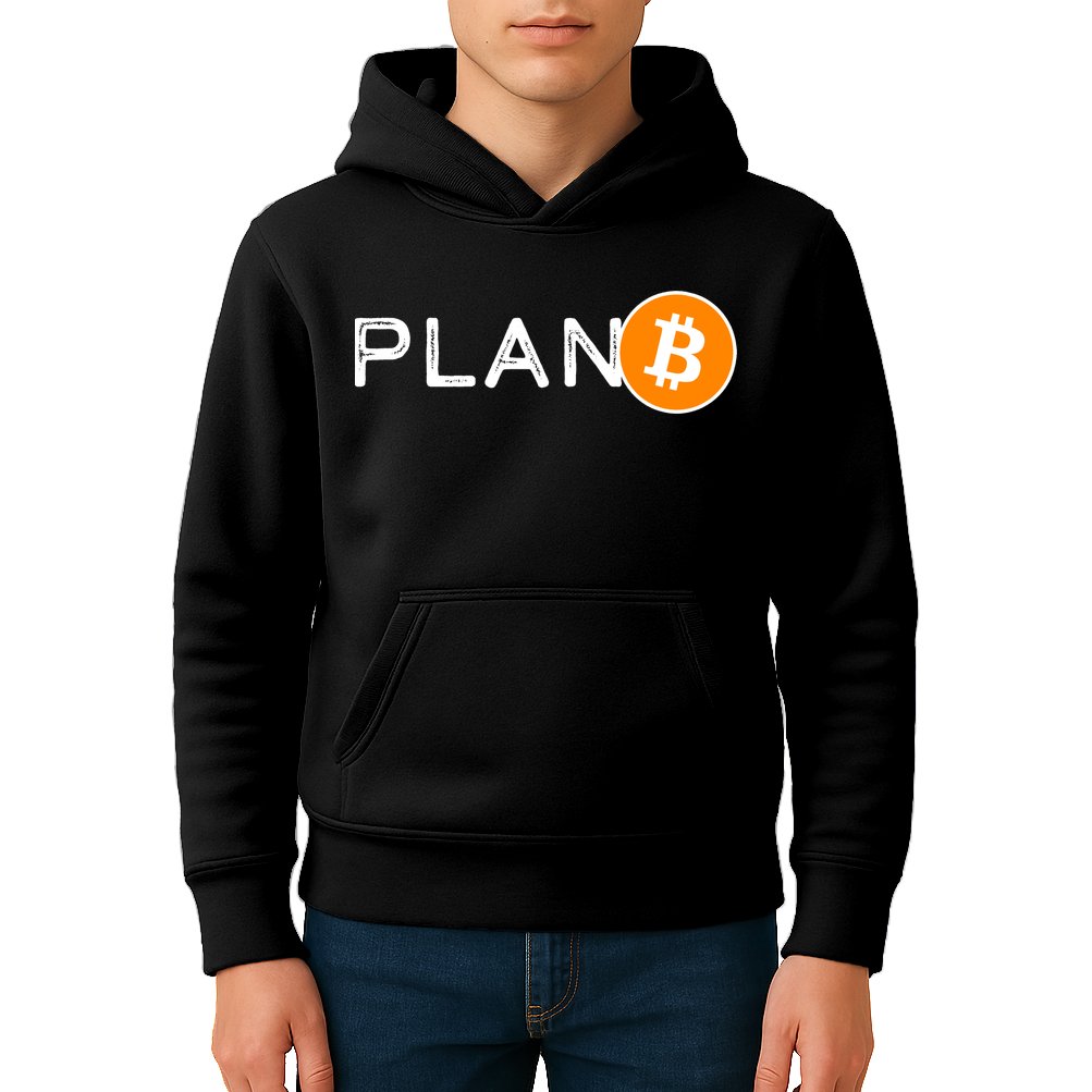 BitCoin PlanB Kids Hoodie