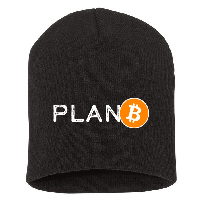 BitCoin PlanB Short Acrylic Beanie