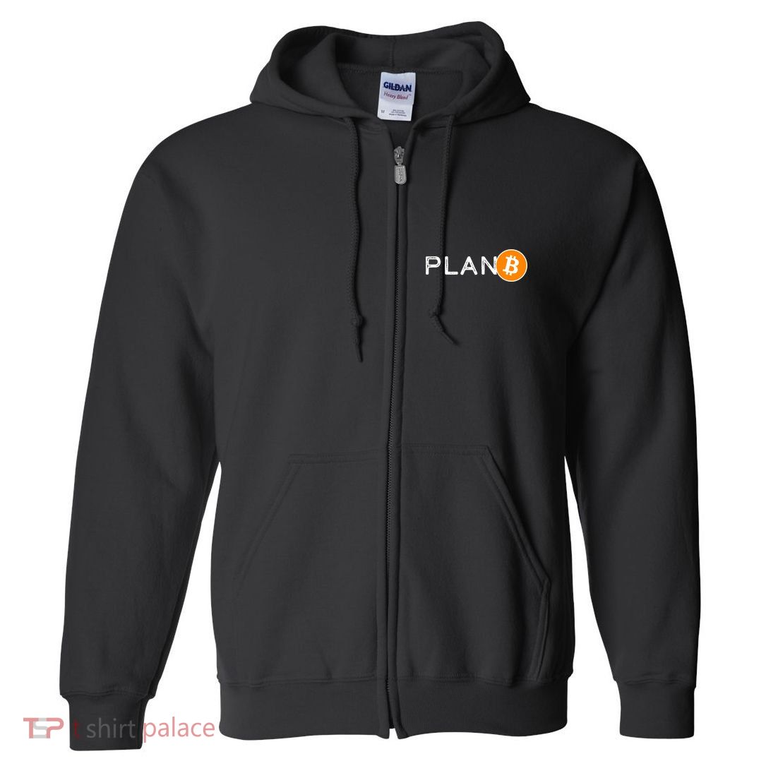 BitCoin PlanB Full Zip Hoodie