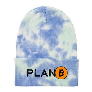 BitCoin PlanB Tie Dye 12in Knit Beanie