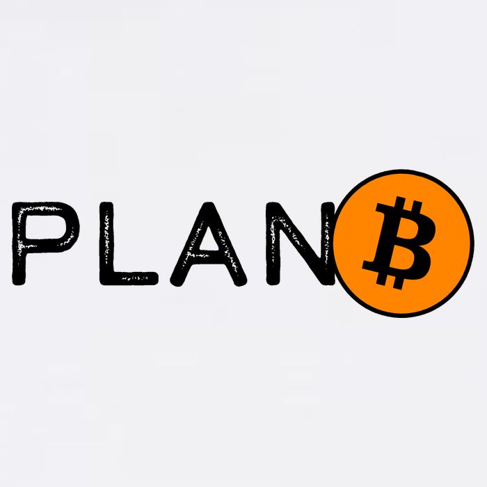 BitCoin PlanB Garment-Dyed Sweatshirt