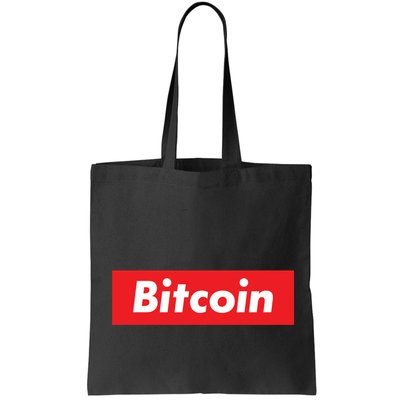 Bitcoin Red Box Logo Bag