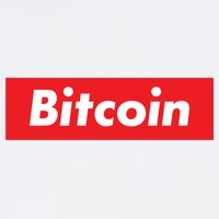 Bitcoin Red Box Logo Cool Comfort Performance Bucket Hat
