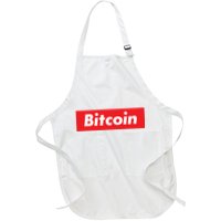 Bitcoin Red Box Logo Apron