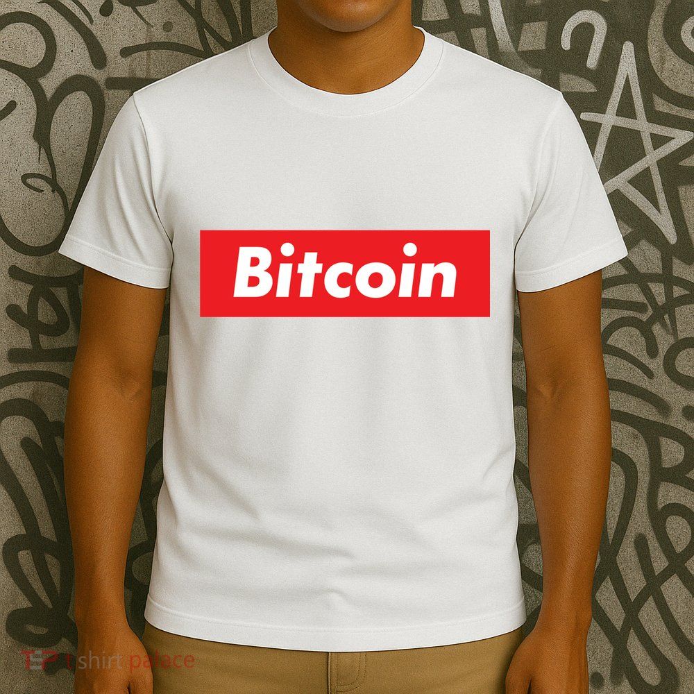 Bitcoin Red Box Logo T-Shirt