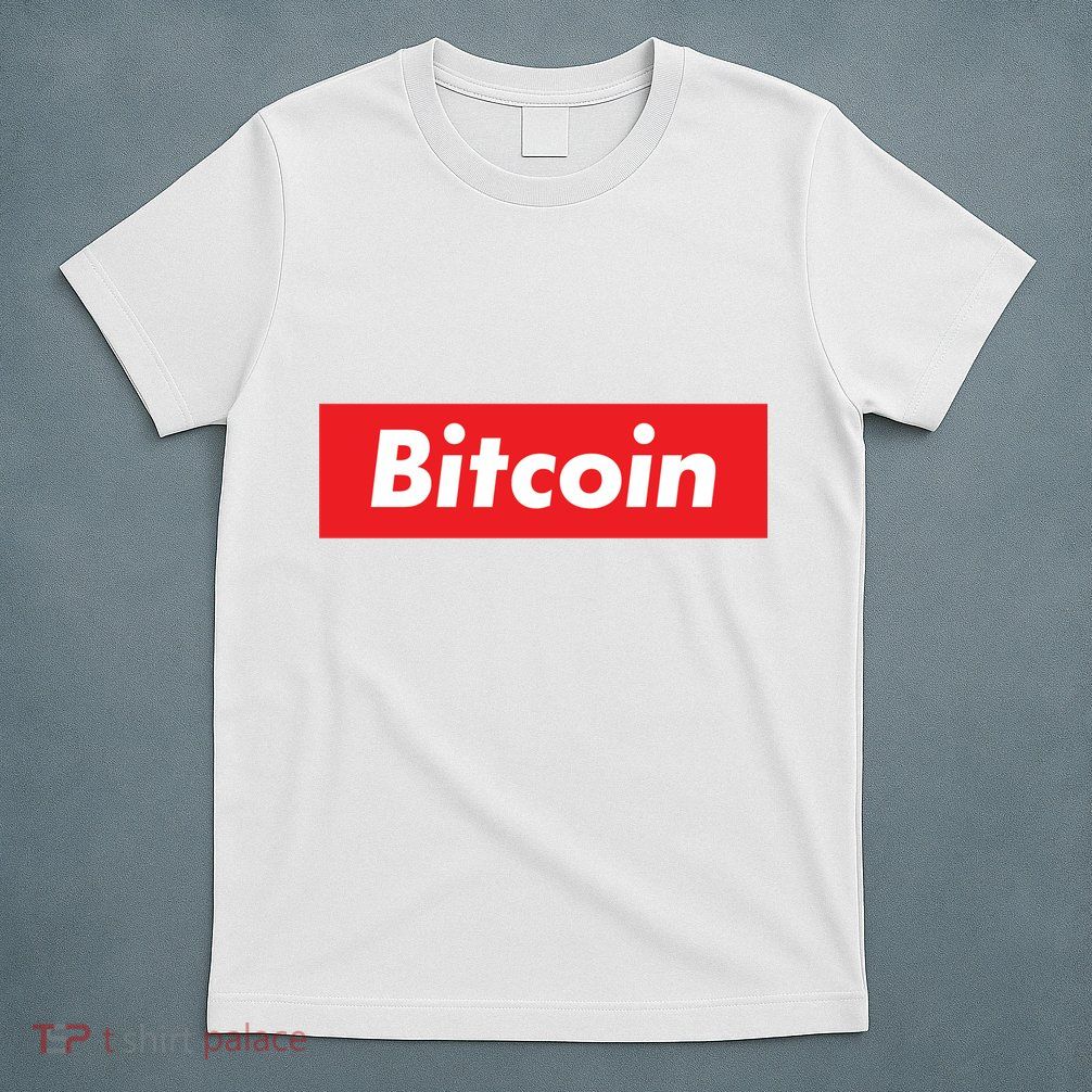 Bitcoin Red Box Logo T-Shirt