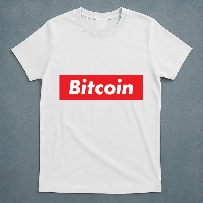 Bitcoin Red Box Logo T-Shirt