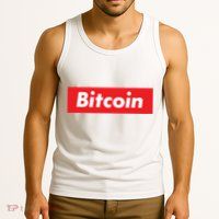 Bitcoin Red Box Logo Tank Top
