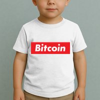 Bitcoin Red Box Logo Toddler T-Shirt