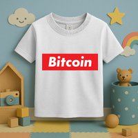 Bitcoin Red Box Logo Toddler T-Shirt