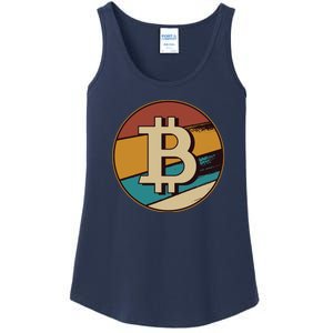 Bitcoin Retro Logo Ladies Essential Tank