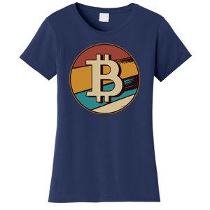 Bitcoin Retro Logo Women's T-Shirt