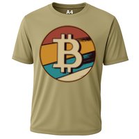Bitcoin Retro Logo Performance Shirt