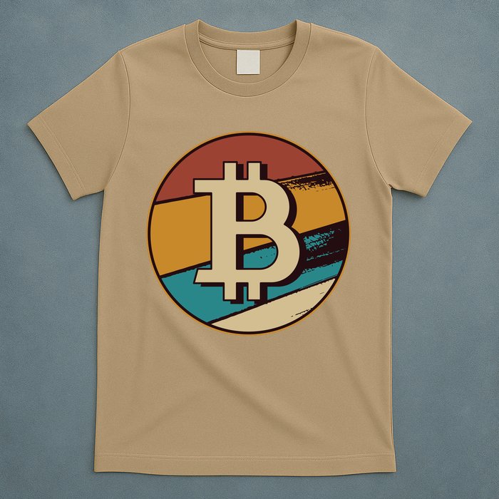 Bitcoin Retro Logo T-Shirt