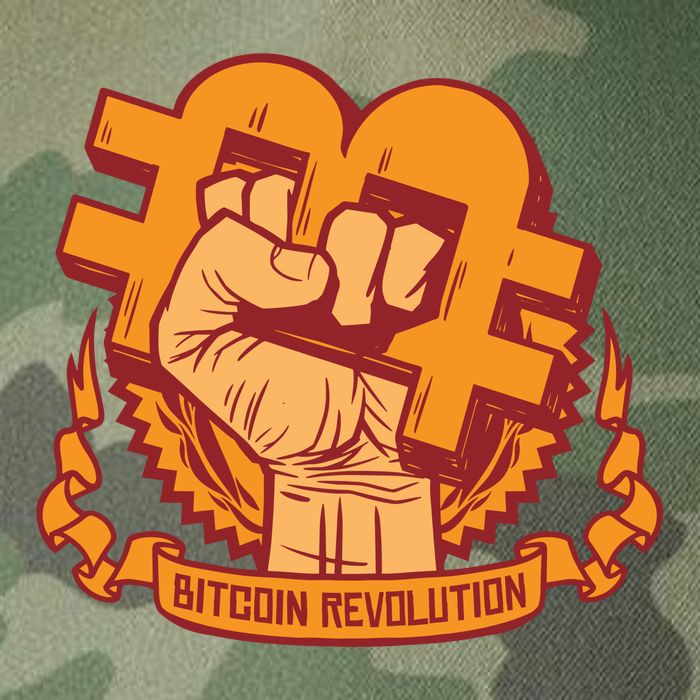 Bitcoin Revolution Legacy Tie Dye Trucker Hat