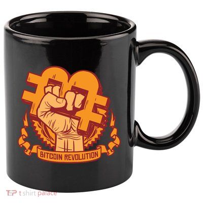 Bitcoin Revolution 11oz C Handle Ceramic Mug