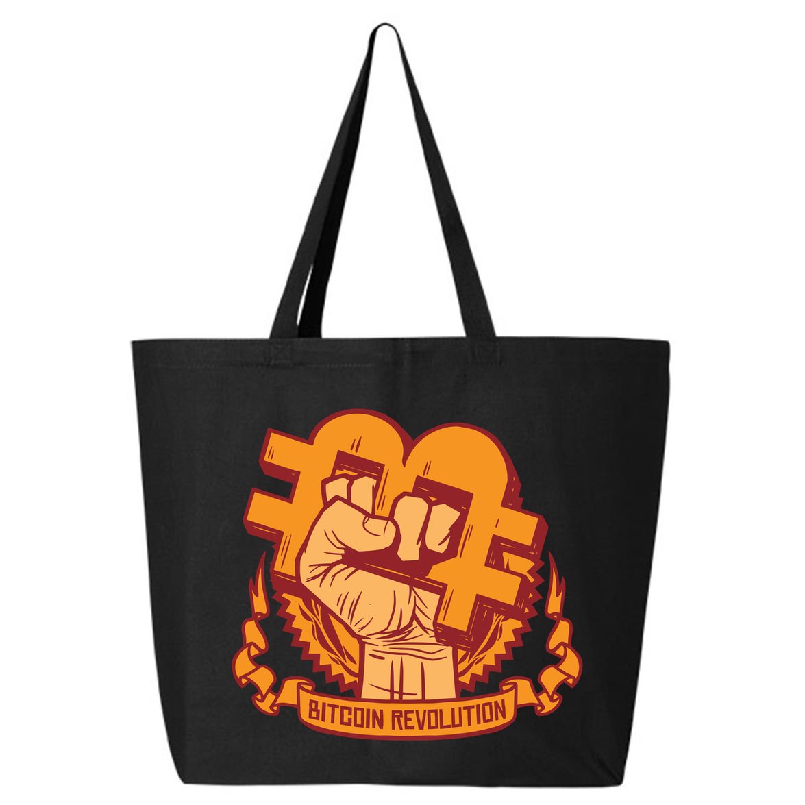 Bitcoin Revolution 25L Jumbo Tote